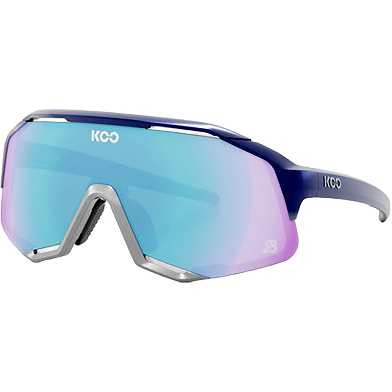 Balfes Bikes Koo Demos Sunglasses in Bora Red Bull Team Edition Blue Silver/Turquoise Mirror | Free postage over £30, £10 off first order, price match & 0% finance.
