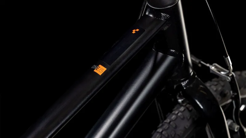 Cube Numove 160 16 Inch Wheel Kids Bike 2025 in Black/Orange-1