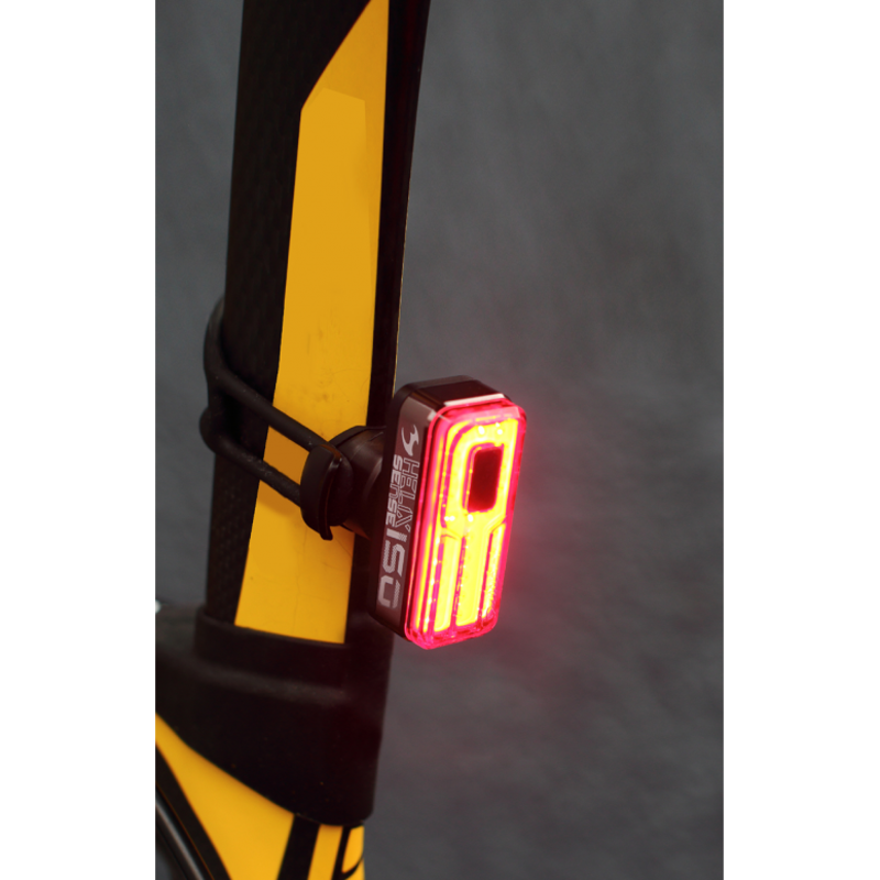 Moon Helix Sense 150lm Rechargeable Rear Light in Black-3