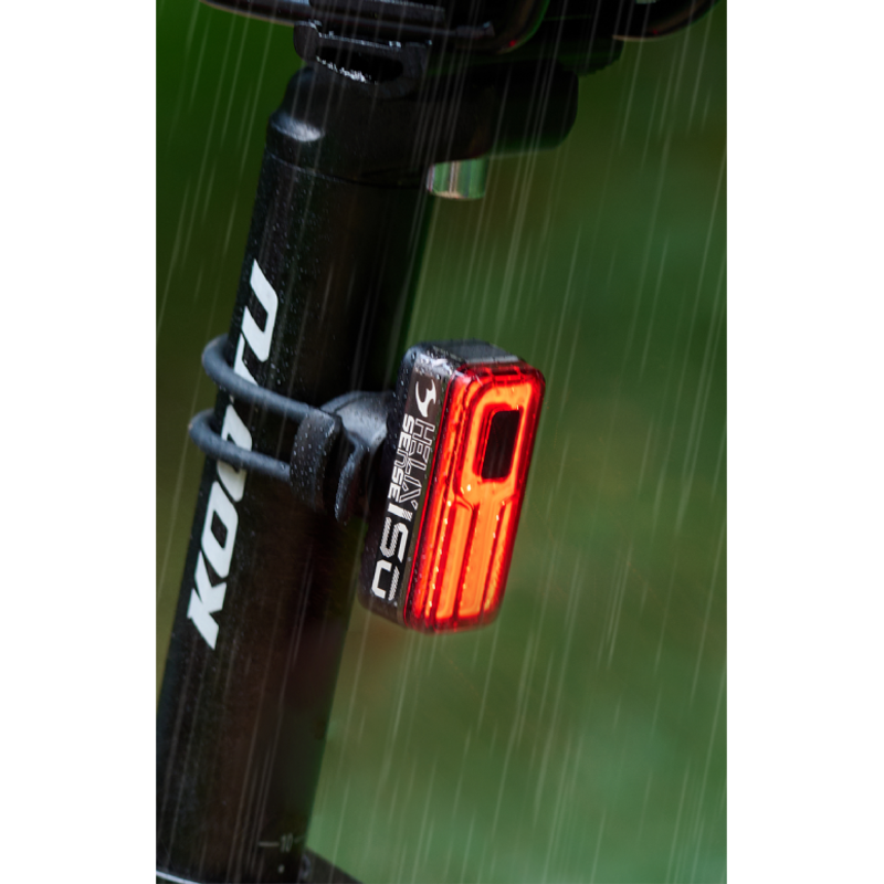 Moon Helix Sense 150lm Rechargeable Rear Light in Black-1