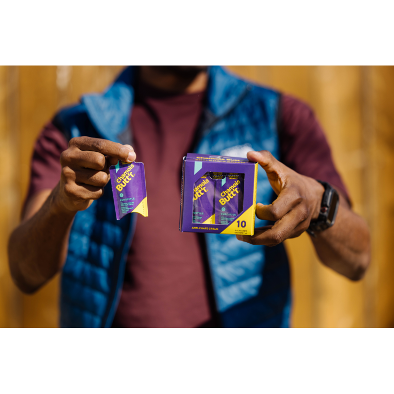 Chamois Butt'r Eurostyle Anti-Chafe Cream 10 Pack of 9ml/.30 oz Packets-1