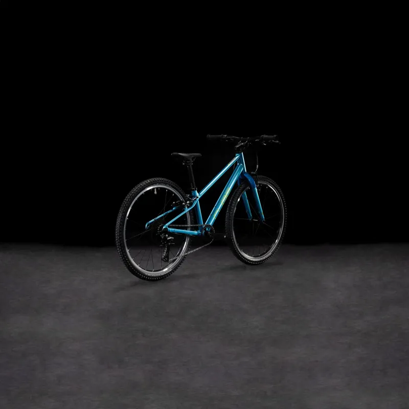 Cube Numove 240 24 Inch Wheel Kids Bike 2025 in Blue/Lime-8