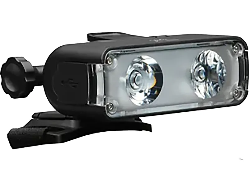 Specialized Flux 900 1200 Headlight Helmet Mount in Black