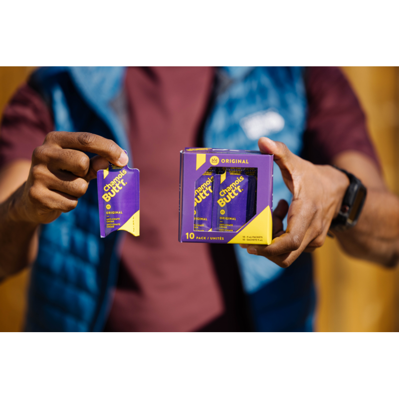 Chamois Butt'r Original Anti-Chafe Chamois Cream 10 Pack of 9ml/.30 oz Packets-1