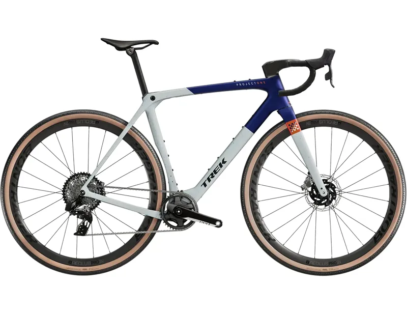 Balfes Bikes EX DISPLAY Trek Checkmate SLR 8 AXS Gravel Bike Size ML 2025 in Matte Hex Blue Plasma Grey | Free postage over £30, £10 off first order, price match & 0% finance.
