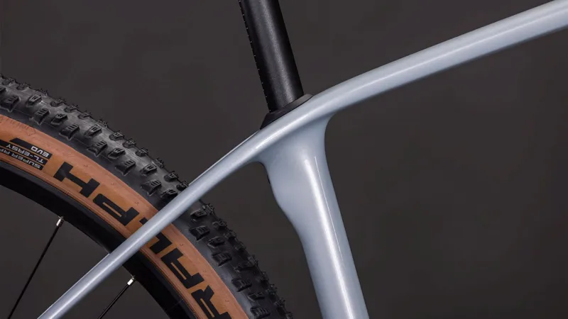 Cube Reaction c:62 Race Hardtail Mountain Bike 2026 in Foggrey/White-3