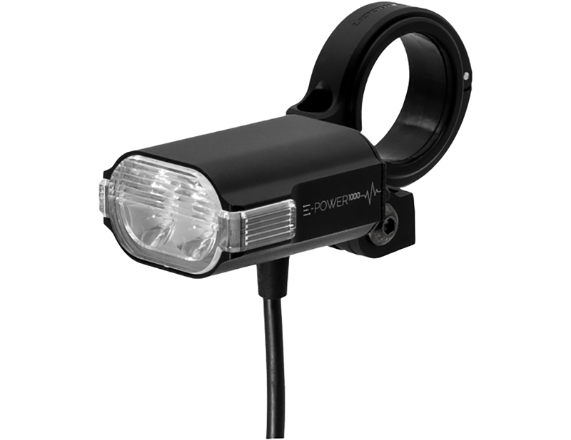Balfes Bikes Moon E-Power 1000 E-Bike Front Light in Black | Free postage over £30, £10 off first order, price match & 0% finance.