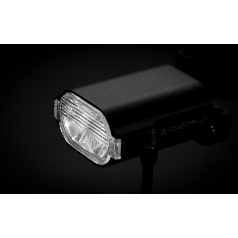 Moon E-Power 1000 E-Bike Front Light in Black-2