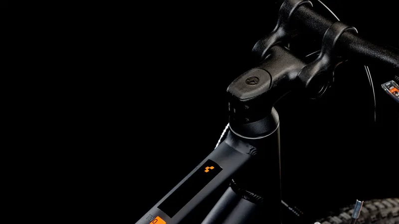 Cube Numove 240 24 Inch Wheel Kids Bike 2025 in Black/Orange-3