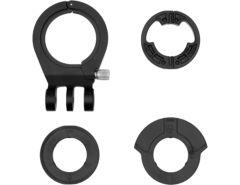 Kids Ride Shotgun Pro Seat ICR Adaptor Kit in Black