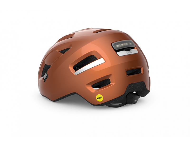 MET E-Mob MIPS Urban Helmet in Copper-2