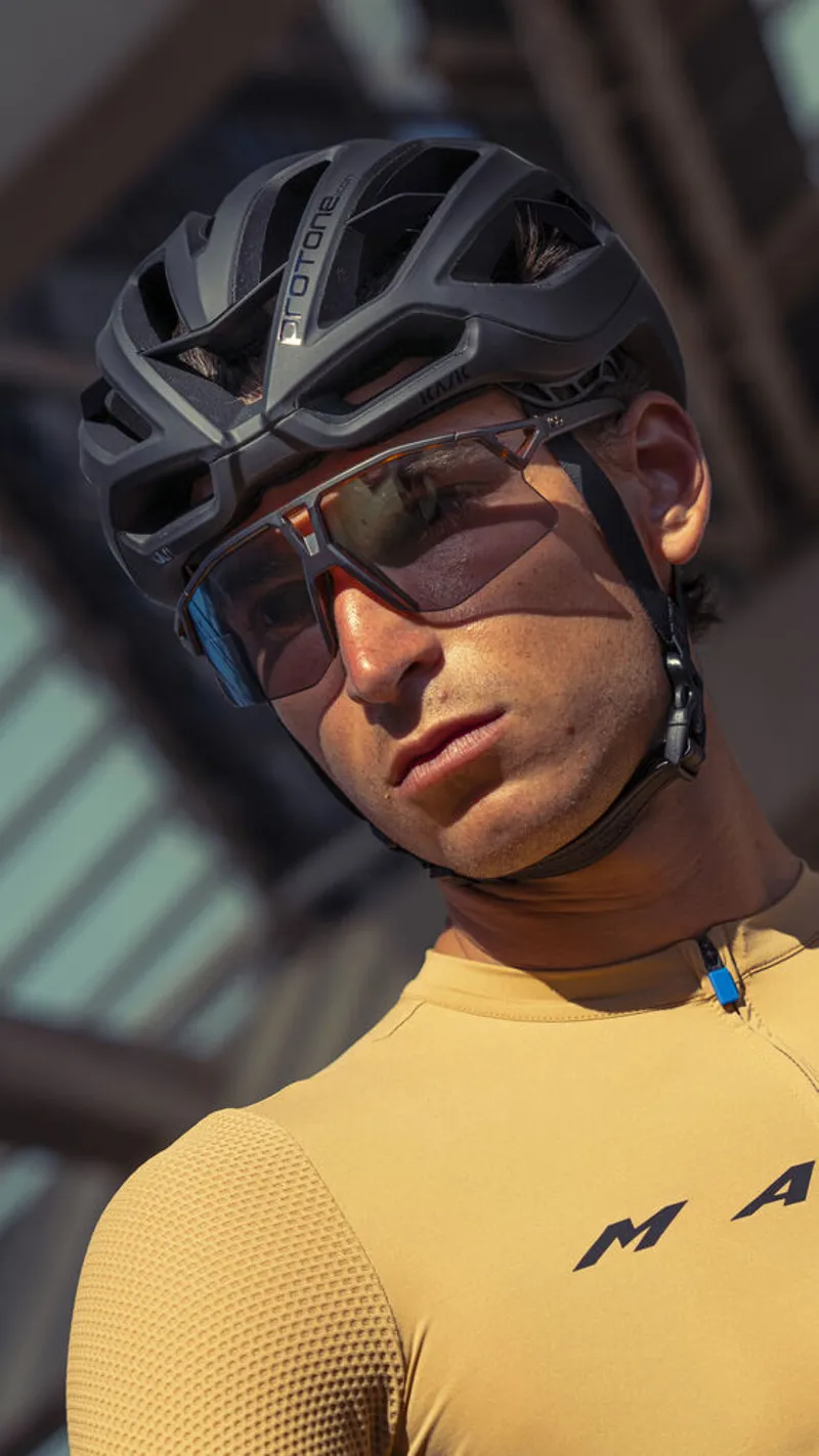 Koo Hype Sunglasses in Havana Matt/Petrol Mirror-3