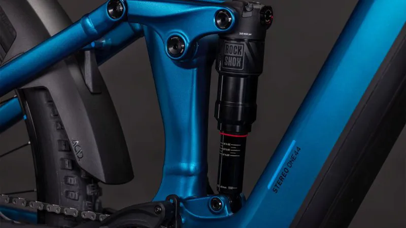 Cube Stereo Hybrid one44 Ex 800 Electric Full Suspension Mountain Bike 2026 ElectricBlue/Blue-4