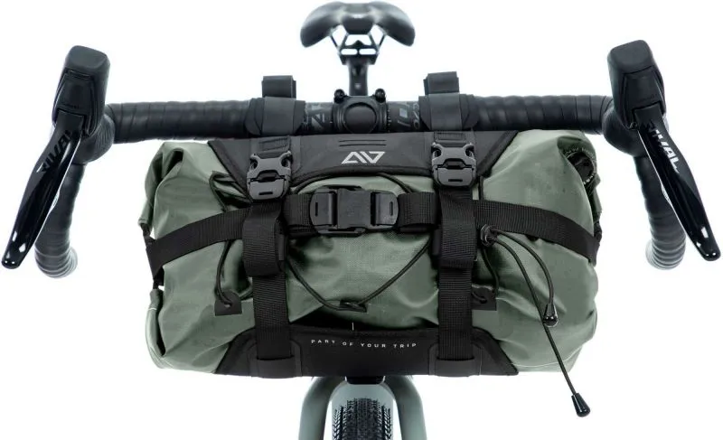 Acid Handlebar Bag Pack Pro 9 in Green/Black-3