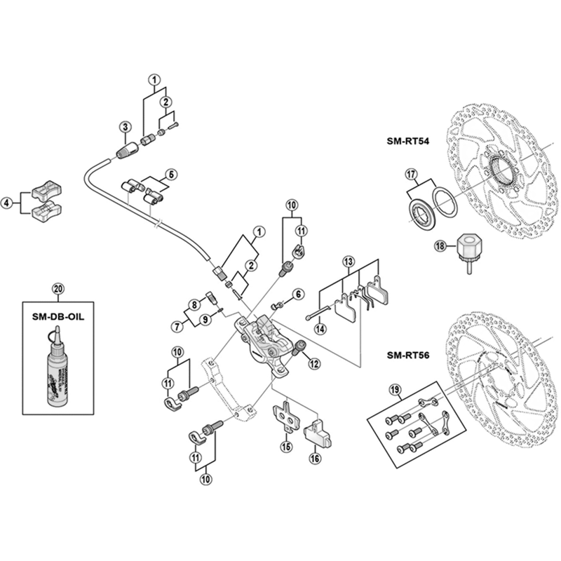Balfes Bikes Shimano BR-M395 bleed screw and O-ring | Free postage over £30, £10 off first order, price match & 0% finance.