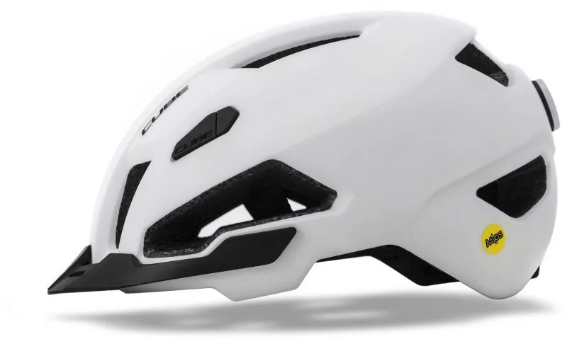 CUBE HELMET EVOY HYBRID in WHITE-1