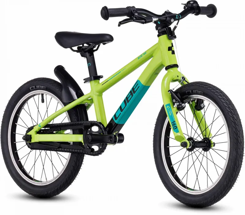 Cube Cubie 160 RT 16 inch Kids Bike 2024 in Green/Black-7