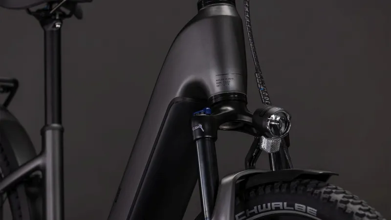 Cube Nuride Hybrid Performance 600 Electric Hybrid Bike 2026 in Slabgrey/Black-5