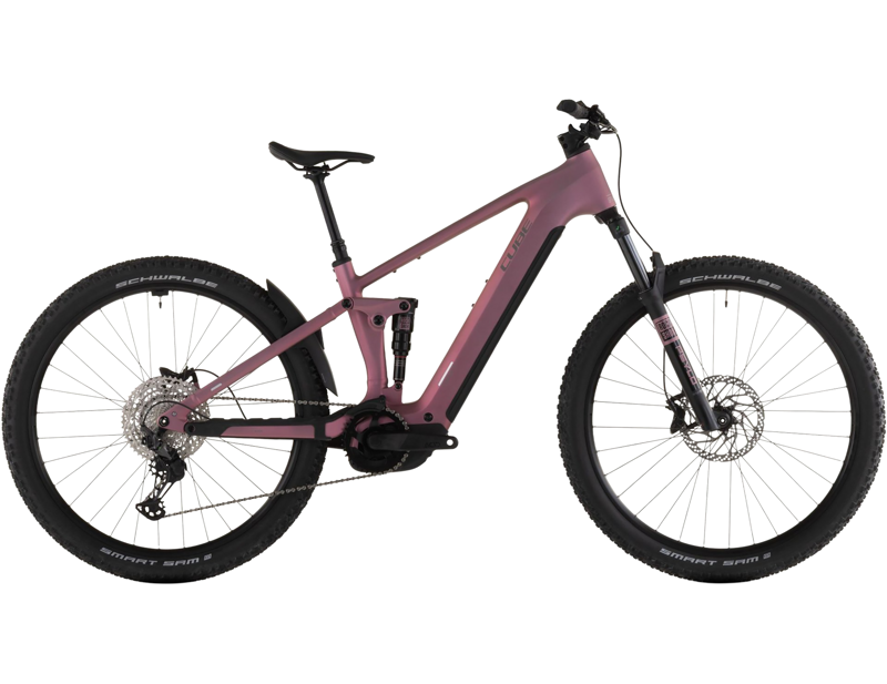 Balfes Bikes Cube Stereo Hybrid one22 Race 800 Electric Full Suspension Mountain Bike 2026 in Shiftblush/Black | Free postage over £30, £10 off first order, price match & 0% finance.