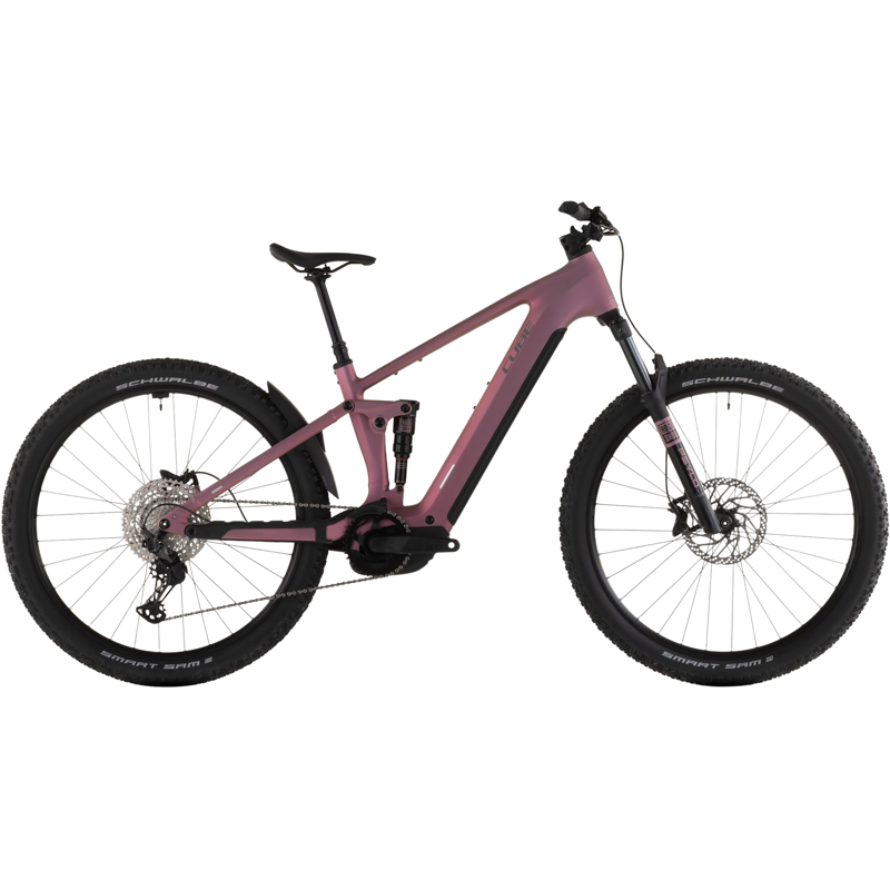 Balfes Bikes Cube Stereo Hybrid one22 Race 800 Electric Full Suspension Mountain Bike 2026 in Shiftblush/Black | Free postage over £30, £10 off first order, price match & 0% finance.
