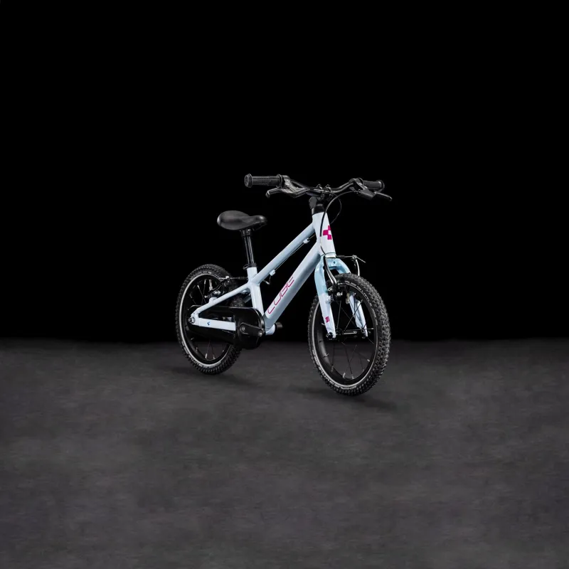 Cube Numove 140 14 Inch Wheel Kids Bike 2025 in Flashwhite/Pink-6