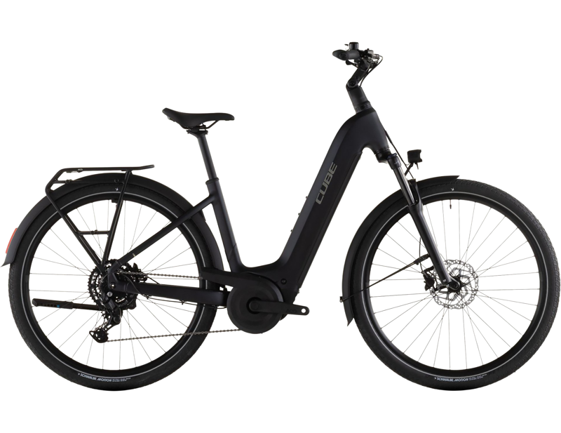 Balfes Bikes Cube Touring Hybrid ONE 600 EE Electric Hybrid Bike 2026 in Coal/Chrome | Free postage over £30, £10 off first order, price match & 0% finance.