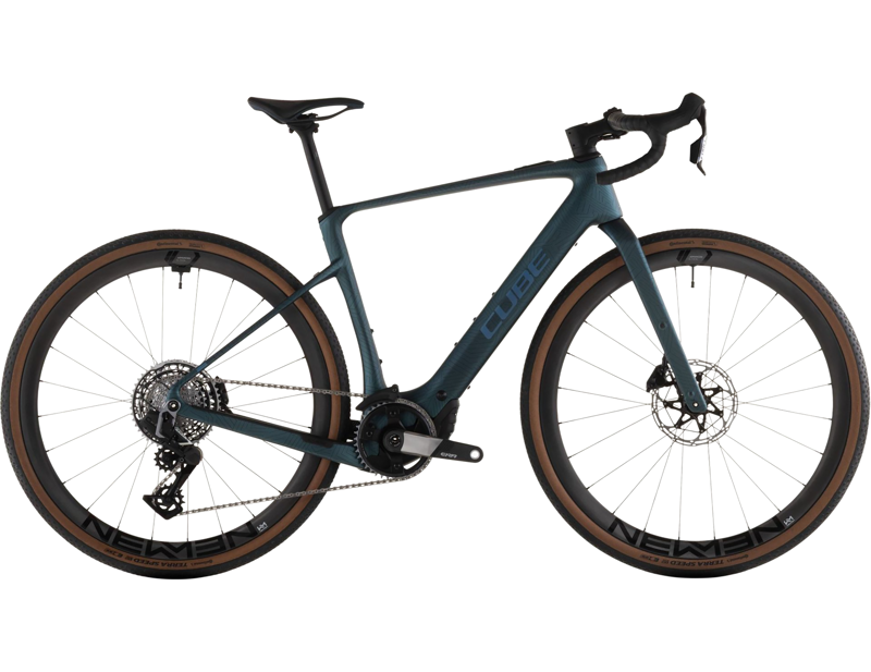 Balfes Bikes Cube Nuroad Hybrid C:62 SLT 400X Electric Gravel Bike 2026 in Royalgreen/Crisscross | Free postage over £30, £10 off first order, price match & 0% finance.