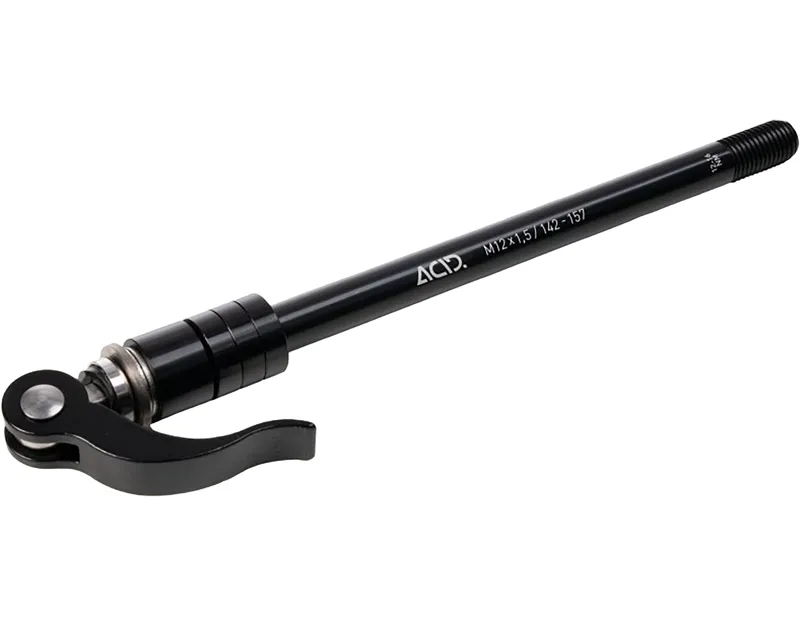 Acid Thru Axle M12X1.5 142-157 mm For Bike Trailer in Black