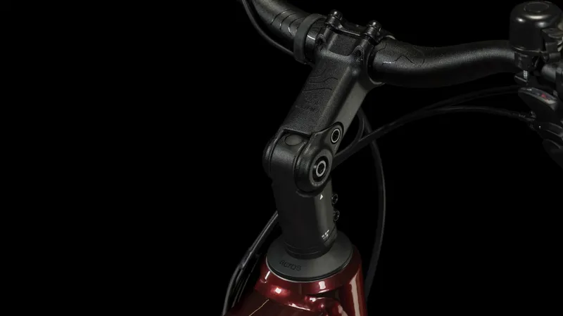 Cube Touring Hybrid Exc 625 Electric Hybrid Bike 2025 in Red/White-2