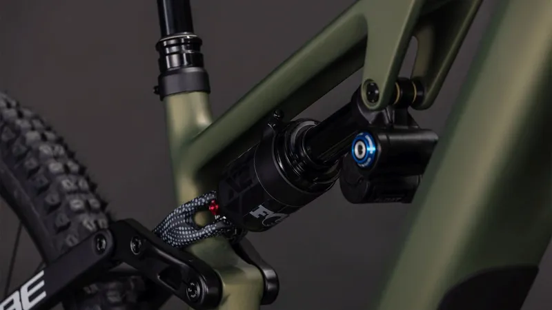 Cube Ams Hybrid one77 c:62 Tm 600x Electric Full Suspension Mountain Bike 2026 in Reedgreen/Matrix-6