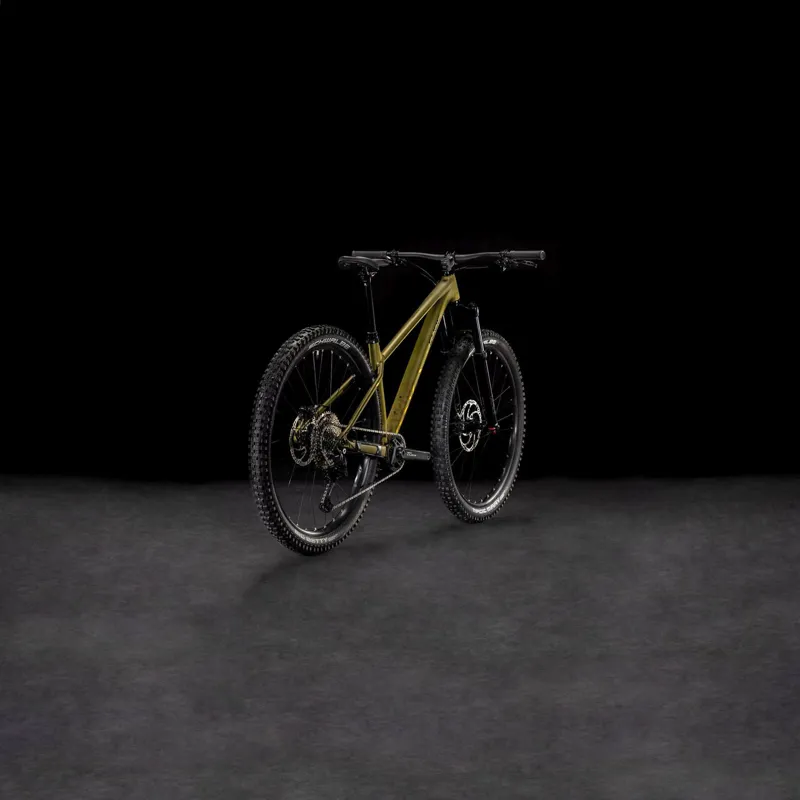 Cube Reaction TM One Hardtail Mountain Bike 2025 in Goldenlime/Black-7