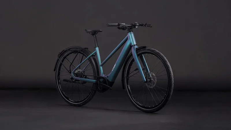 Cube Editor Hybrid SLT 400X FE Trapeze Electric Hybrid Bike 2026 In Smaragdgrey/Prism-7