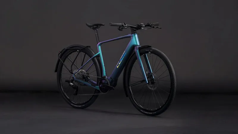 Cube Nulane Hybrid c:62 SLX FE 400X Electric Hybrid Bike 2026 in Polarlight/Prism-6