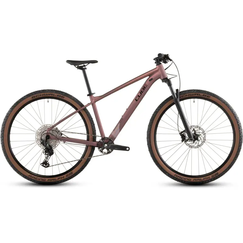 Balfes Bikes Cube Reaction Pro Hardtail Mountain Bike 2026 in Shiftblush/Black | Free postage over £30, £10 off first order, price match & 0% finance.