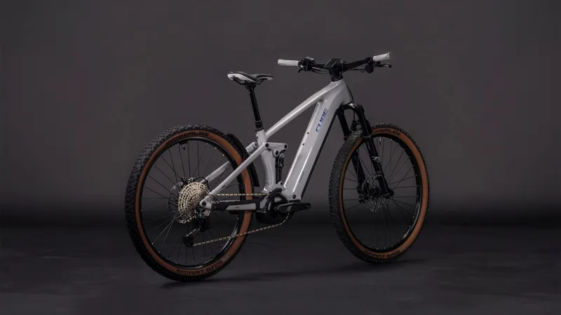 Cube Stereo Hybrid one22 Slx 800 Full Suspension Electric Mountain Bike 2026 in Greiege/Switch-6