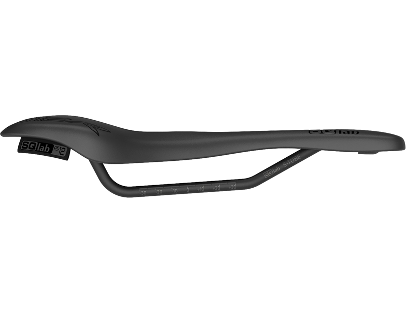 SQlab 612 Ergowave R S-Tube Saddle in Black-3