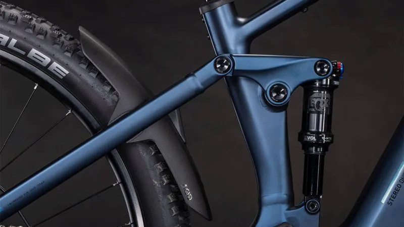 Cube Stereo Hybrid one22 Slx 800 Full Suspension Electric Mountain Bike 2026 in Indigoblue/Blue-3