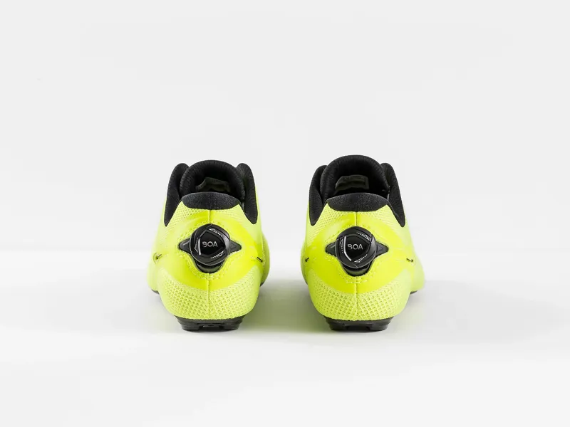Bontrager Ballista Knit SPD-R Carbon Road Cycling Shoe in Yellow-5