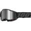 100% ACCURI 2 Goggles - Black / Silver Mirror Lens