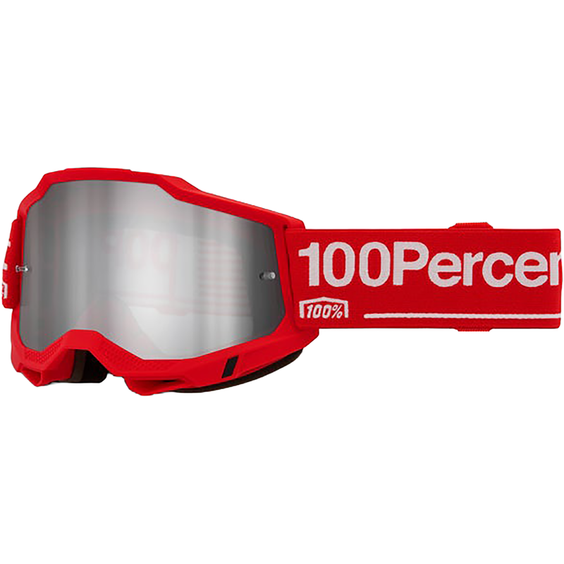 Balfes Bikes 100% ACCURI 2 Goggle Mirror Silver Lens in Wolg | Free postage over £30, £10 off first order, price match & 0% finance.
