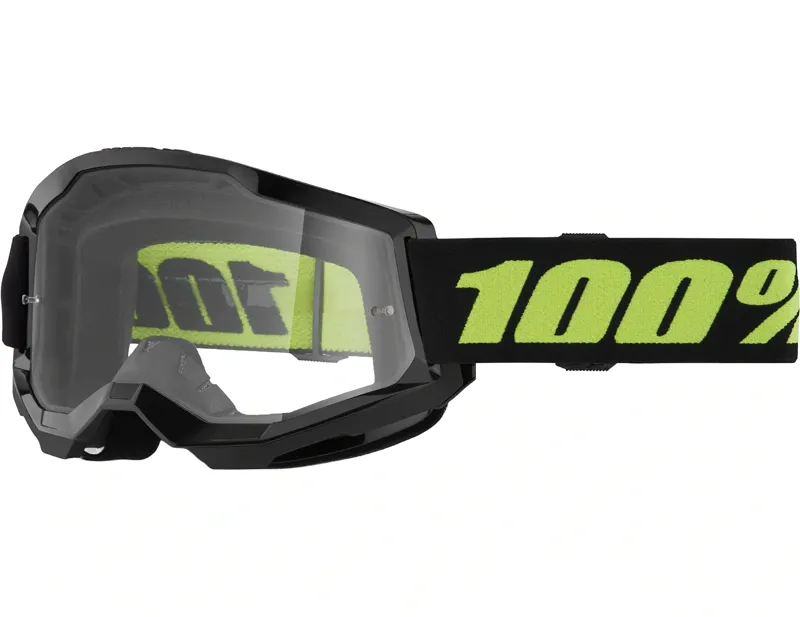 100% Strata 2 Clear Lens Goggles in Solar Eclipse