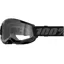 100 Percent Strata 2 Youth Clear Lens Goggles in Black
