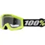 100% Strata Mini Goggles in Yellow / Clear