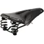 Brooks Flyer Carved Leather Saddle in Black