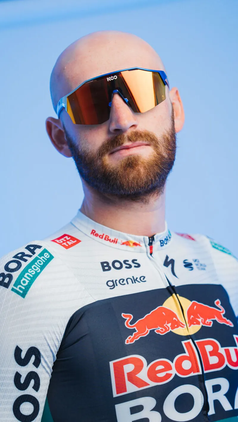 Koo Alibi Sunglasses in Bora Red Bull Team Edition Blue Silver/Red Mirror-3