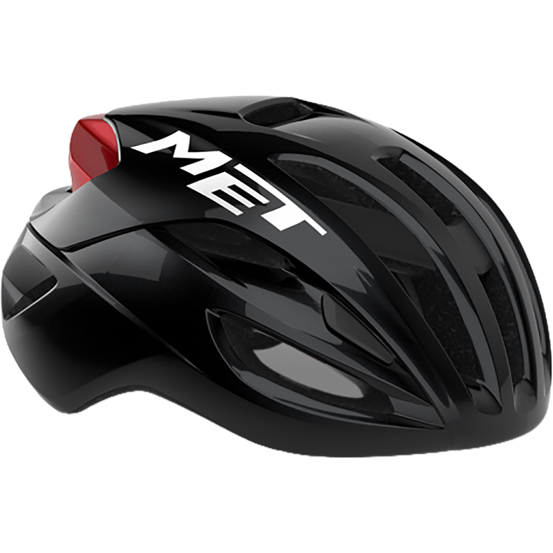 Balfes Bikes Met Helmet Rivale MIPS Black Red Glossy | Free postage over £30, £10 off first order, price match & 0% finance.