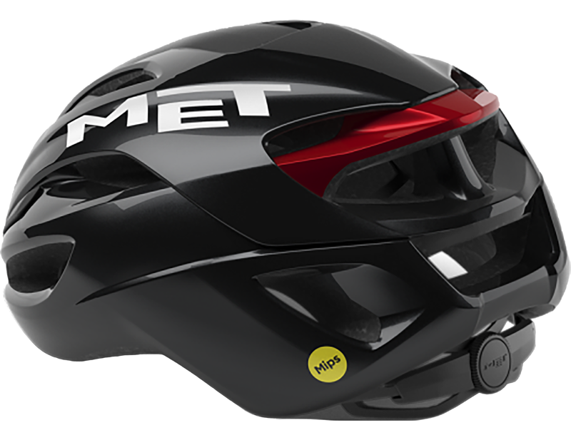 Met Helmet Rivale MIPS Black Red Glossy-2