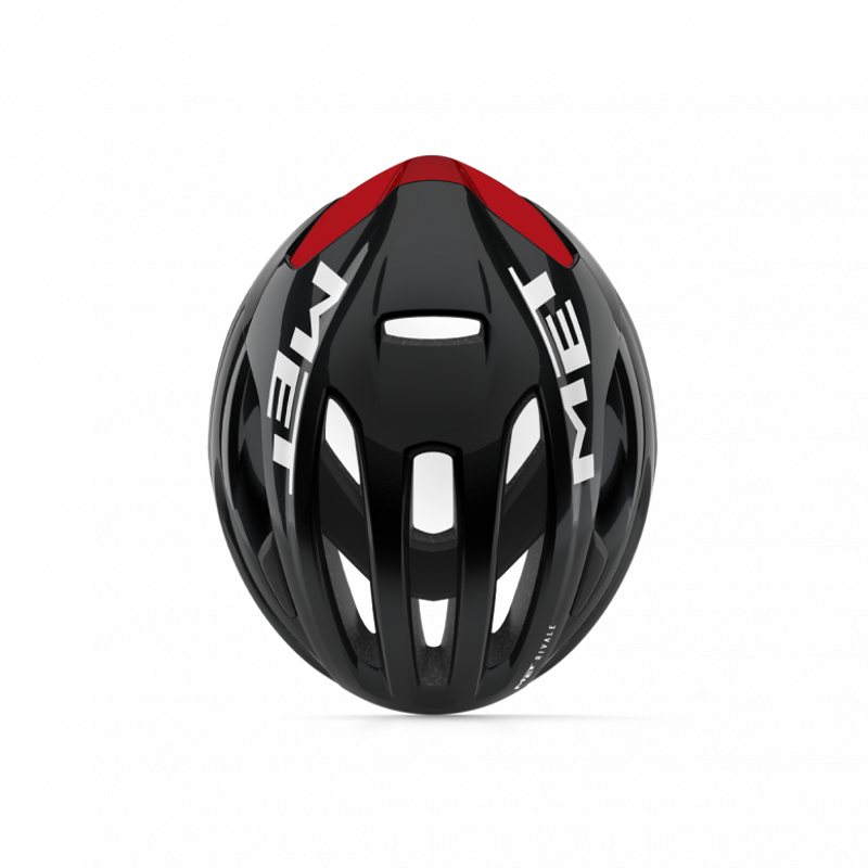 Met Helmet Rivale MIPS Black Red Glossy-3