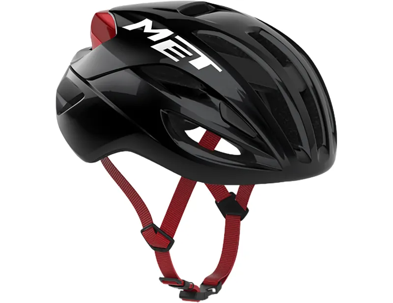 Met Helmet Rivale MIPS Black Red Glossy-4