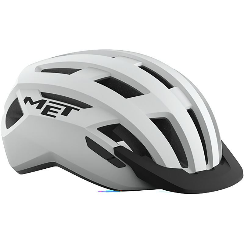Balfes Bikes Met Allroad MIPS Helmet in Matt White | Free postage over £30, £10 off first order, price match & 0% finance.